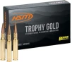 HSM Ammunition Trophy Gold 6 5mm PRC 130 Grain Jacketed Hollow Point Brass Cased Rifle Ammo 20 Rounds 65PRC130VLD - FREE SHIPPING