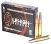 Lehigh Defense 300 Blackout 198 Grain Controlled Fracturing Brass Rifle Ammo 20 Rounds LA300BLK-198-CF