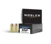 Nosler ASP Suppressor Ready  45 ACP 230 Grain Jacketed Hollow Point Brass Cased Cased Pistol Ammo 20 Rounds 51277