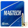 Magtech 357 Magnum 158 Grain Semi Jacketed Soft Point Flat Brass Cased Pistol Ammo 50 Rounds 357A