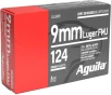 Aguila Ammunition 9mm Luger 124 Grain Full Metal Jacket Brass Case Pistol Ammo 1115 ft s 300 Rounds 1E092108 - FREE SHIPPING