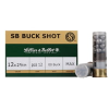 Sellier   Bellot SB 12 Gauge 21 Pellet 2 75in Shotgun Buckshot Ammo 1 125oz 10 Rounds SB12BSH