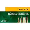 Sellier   Bellot 5 6x52R 70 Grain Full Metal Jacket Rifle Ammo 20 Rounds SB5652RB