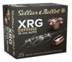 Sellier   Bellot XRGDefense 10mm Auto 130 Grain Jacketed Hollow Point Brass Cased Pistol Ammo 25 Rounds SB10XA
