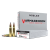 Nosler Varmageddon  308 Winchester 110 Grain Flat Base Tipped Brass Cased Centerfire Rifle Ammo 20 Rounds 40272