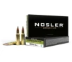 Nosler  308 Winchester 168 Grain E-Tip Lead-Free Brass Cased Centerfire Rifle Ammo 20 Rounds 40035