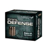 Liberty Ammunition Civil Defense 9mm Luger  P 50 Grain HP Brass Case Centerfire Pistol Ammo 100 Rounds Box LHPCD9014-KIT2 - FREE SHIPPING