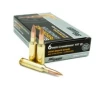 SIG SAUER SIG Match Grade Rifle Ammo 6mm Creedmoor 107 grain Open Tip Match Brass Cased Centerfire Rifle Ammo 200 Round
