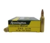 Remington High Performance Rifle  243 Winchester 80 Grain Pointed Soft Point Centerfire Rifle Ammo 200 Round