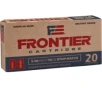 Hornady Frontier 5 56x45mm NATO 75 grain Boat Tail Hollow Point Brass Centerfire Rifle Ammo 500 Round
