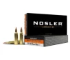 Nosler  22-250 Remington Ballistic Tip 55 grain Brass Cased Ammo 200 Round
