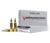 Nosler Varmageddon  22-250 Remington 55 Grain Flat Base Tipped Brass Cased Centerfire Rifle Ammo 200 Round