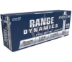 Fiocchi Range Dynamics 9mm 124 Grain FMJ Brass Pistol Ammo 1000 Round