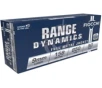 Fiocchi Range Dynamics 9mm Luger 158 Grain FMJ Brass Cased Centerfire Pistol Ammo 1000 Round
