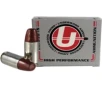 Underwood Ammo 9mm Luger  P 147 Grain Coated Hard Cast Nickel Plated Brass Cased Pistol Ammo 20 Rounds 719