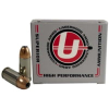 Underwood Ammo 9mm Luger  P  124 Grain Jacketed Hollow Point Nickel Plated Brass Cased Pistol Ammo 20 Rounds 113