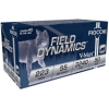 Fiocchi Field Dynamics  223 Remington 55 Grain Spitzer Brass Cased Rifle Ammo 50 Rounds 223HVC50