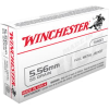 Winchester USA RIFLE 5 56x45mm NATO 55 grain Full Metal Jacket Brass Centerfire Rifle Ammo 150 WM193150
