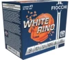 Fiocchi White Rhino 12 Gauge 1 1 8oz 2 75in Shotgun Ammo  8 25 Rounds 12WRNO8