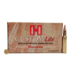 Hornady Custom 7mm-08 Remington 120 grain Super Shock Tip Brass Cased Centerfire Rifle Ammo 20 Rounds 80572