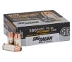 SIG SAUER Elite V-Crown  380 ACP 90 Grain Jacketed Hollow Point Brass Cased Centerfire Pistol Ammo 20 Rounds E380A1-20