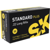 SK Standard Plus  22 Long Rifle 40 grain Lead Round Nose Brass Cased Rimfire Ammo 50 Rounds 420101