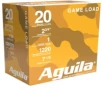 Aguila Ammunition Field 20 Gauge 1 oz 2 3 4in Centerfire Shotgun Ammo 25 Rounds 1CHB2007