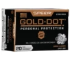 Speer Gold Dot 9 mm Luger 147 Grain Gold Dot Hollow Point Centerfire Pistol Ammo 20 Rounds 23619GD - FREE SHIPPING on  49 