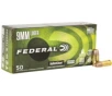 Federal Premium 9mmluger 100 Grain Frangible Ballisticlean RHT Brass Centerfire Pistol Ammo 50 Rounds BC9H1
