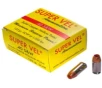 Super Vel Ammunition 40 S W 125 grain Solid Copper Hollow Point Brass Cased Pistol Ammo 20 Rounds 4012520