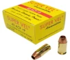 Super Vel Ammunition 45 ACP 160 grain Solid Copper Hollow Point Brass Cased Pistol Ammo 20 Rounds 4516020