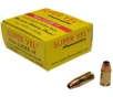 Super Vel Ammunition 1250 9mm Luger 115 grain Solid Copper Hollow Point Brass Cased Pistol Ammo 20 Rounds 911520