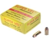 Super Vel Ammunition 9mm Luger 90 grain Jacketed Hollow Point Brass Cased Pistol Ammo 20 Rounds 99020