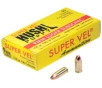 Super Vel Ammunition 9mm Luger 158 grain Full Metal Jacket Brass Cased Pistol Ammo 500 Rounds 9158500HN