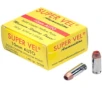Super Vel Ammunition 10mm 160 grain Solid Copper Hollow Point Brass Cased Pistol Ammo 500 Rounds 10160500