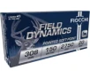 Fiocchi Field Dynamics  308 Winchester 150 Grain PSP Brass Rifle Ammo 20 Rounds 308B