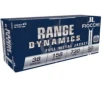 Fiocchi Range Dynamics  38 Special 158 Grain FMJ Brass Pistol Ammo 50 Rounds 38G