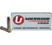 Underwood Ammo  357 Magnum 125 Grain Full Metal Jacket Nickel Plated Brass Cased Pistol Ammo 50 Rounds 120