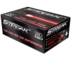 Ammo Inc  STREAK  38 Special 158 grain Total Metal Coating Brass Cased Centerfire Pistol Ammo 50 Rounds 38158TMC-STRK-RED-50