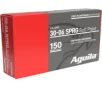 Aguila Ammunition 30-06 Springfield 150 Grain Soft Point InterLock Boat Tail Brass Cased Rifle Ammo 20 Rounds 8108AG - FREE SHIPPING on  49 