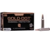 Speer Gold Dot  223 75 Grain Soft Point Nickel Plated Brass Centerfire Rifle Ammo 20 Rounds 24469