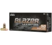 CCI Ammunition Blazer 9mm Luger 100 Grain Full Metal Jacket Brass Cased Pistol Ammo 50 Rounds 5296
