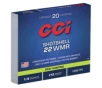 CCI Ammunition Rimfire Shotshell  22 Winchester Magnum 52 Grain Shotshell Rimfire Ammo 20 Rounds 25