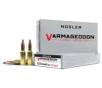 Nosler Match Grade 6 5mm Grendel 90 Grain Flat Base Tipped Brass Cased Centerfire Rifle Ammo 20 Rounds 65182