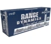 Fiocchi Range Dynamics 9mm 147 Grain FMJ Brass Pistol Ammo 50 Rounds 9APD