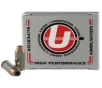 Underwood Ammo  460 Rowland 230 Grain Jacketed Hollow Point Nickel Plated Brass Cased Pistol Ammo 20 Rounds 625