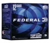 Federal Premium Top Gun 12 Gauge 1oz Top Gun Sporting Centerfire Shotgun Ammo 1300 FPS 7 5 Shot 25 Rounds TGSH12 7 5