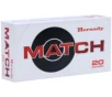 Hornady ELD  25 Creedmoor 134 Grain Match Heat Shield Rifle Ammunition 20 Rounds 81421