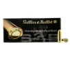 Sellier   Bellot 25 Auto 6 35 Browning 50 Grain Full Metal Jacket Brass Cased Pistol Ammo 50 Rounds SB25A