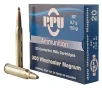 PPU Standard Rifle  300 Winchester Magnum 150 Grain Soft Point Brass Cased Rifle Ammo 20 Rounds PP3001